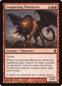 Conquering Manticore, Rise of the Eldrazi