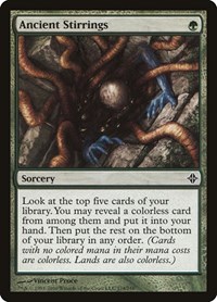 Ancient Stirrings, Rise of the Eldrazi