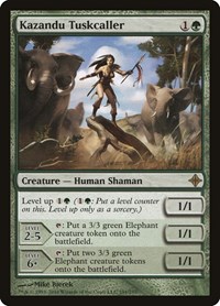 Kazandu Tuskcaller, Rise of the Eldrazi