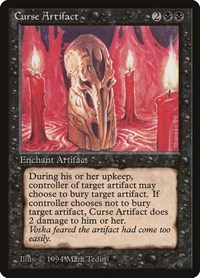 Curse Artifact, The Dark