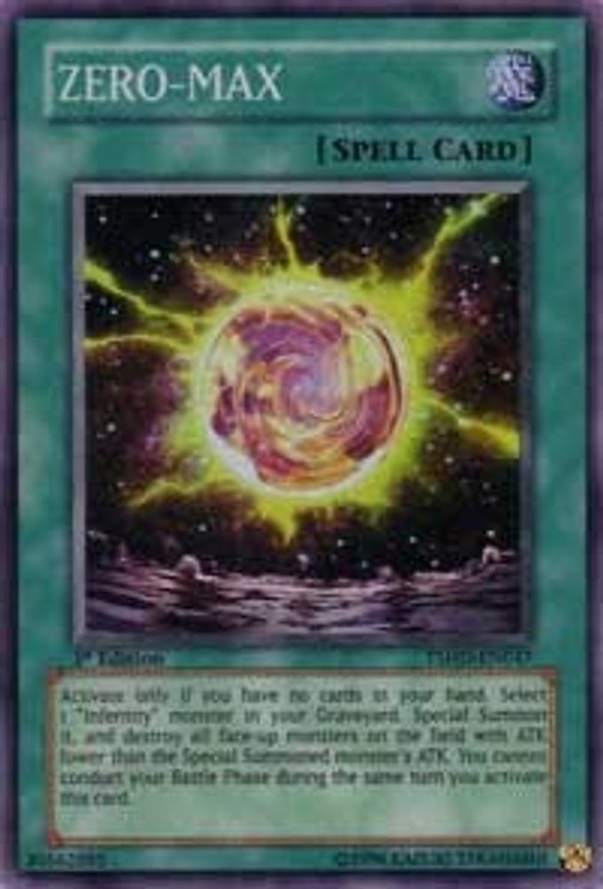 ZERO-MAX, 1st-edition, front