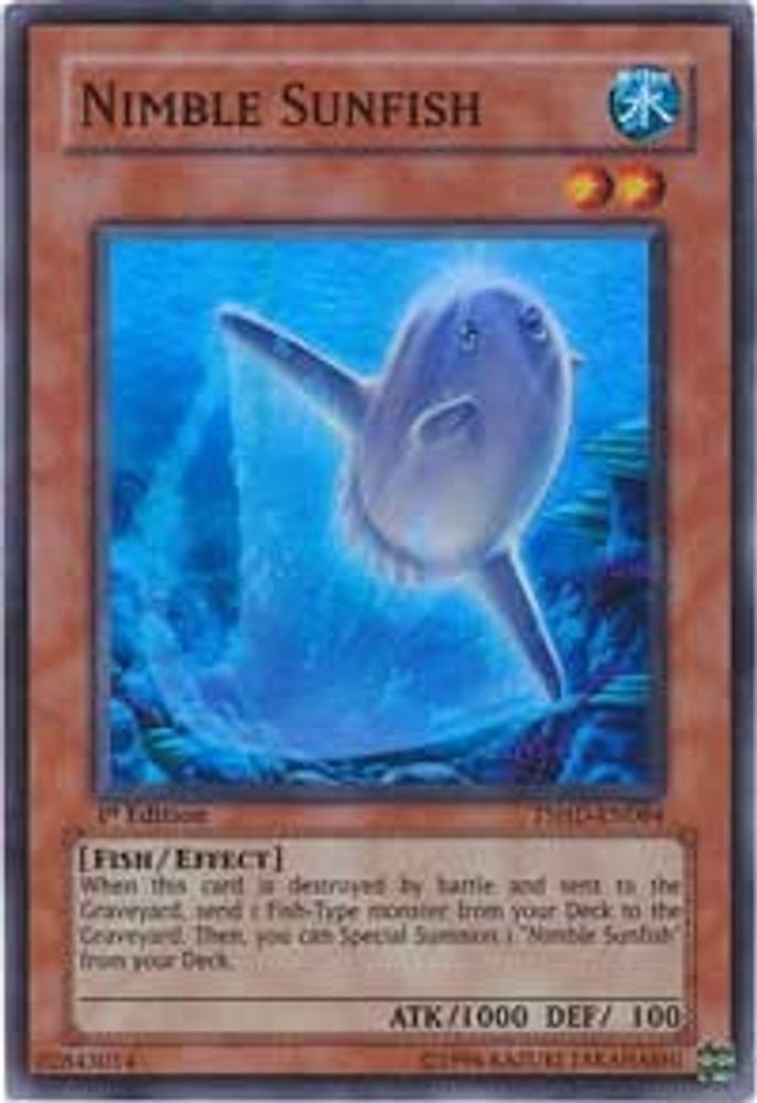 Nimble Sunfish, 1st-edition, front