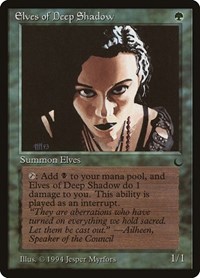 Elves of Deep Shadow, The Dark