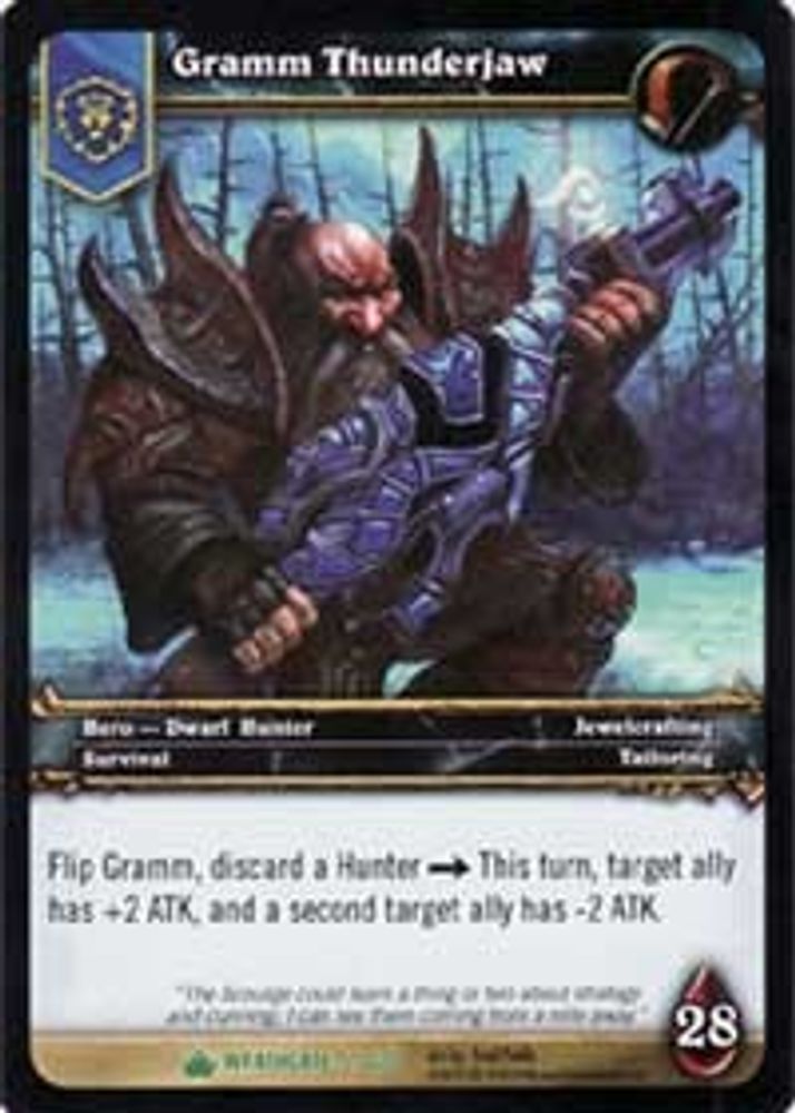 Gramm Thunderjaw, Standard, front