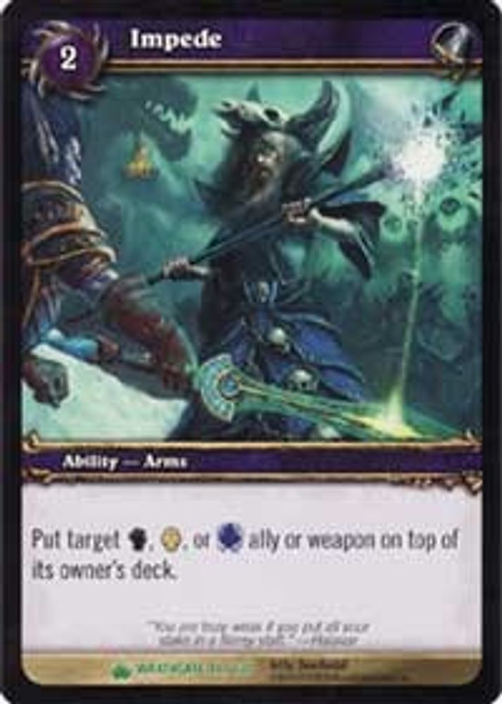 Impede, Standard, front