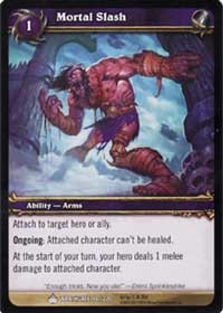 Mortal Slash, Standard, front