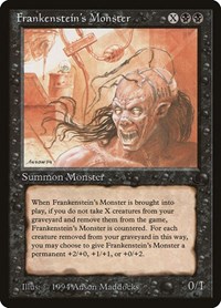 Frankenstein's Monster, The Dark