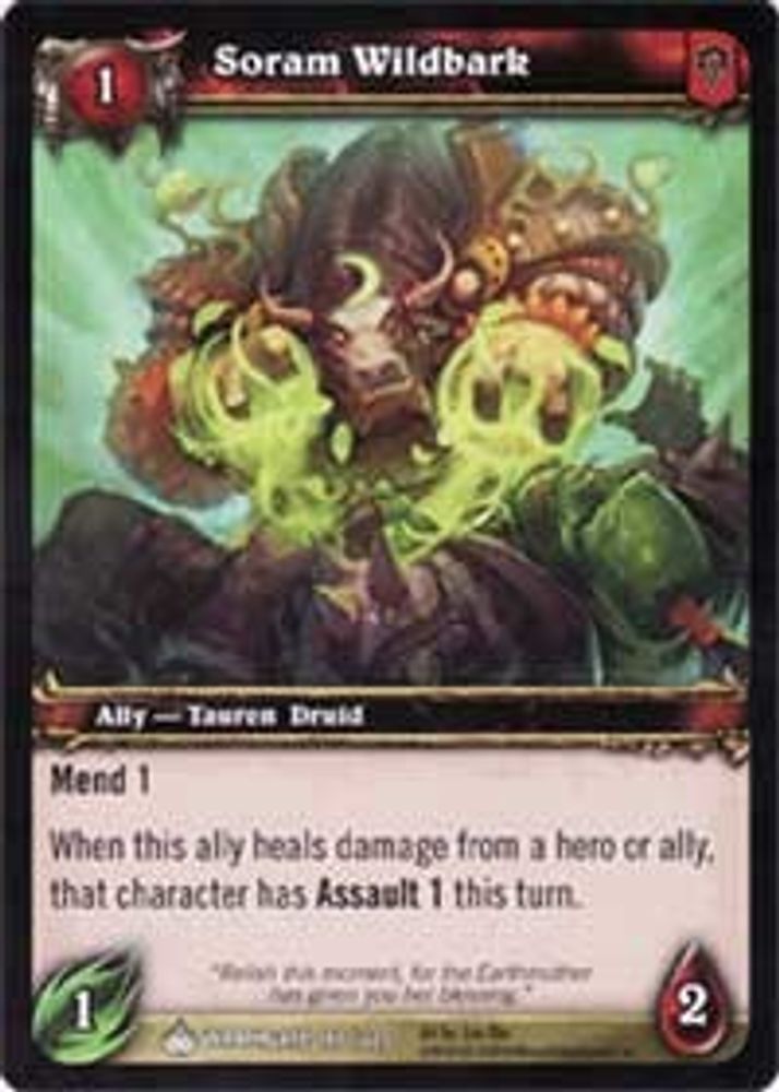 Soram Wildbark, Standard, front