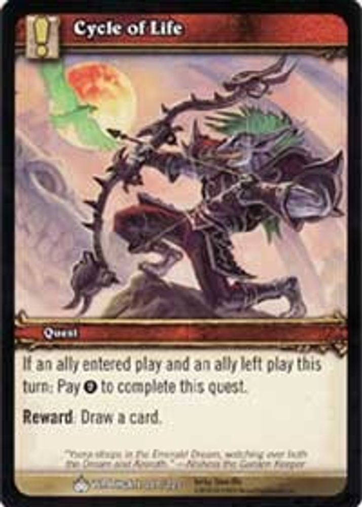 Cycle of Life, Standard, front