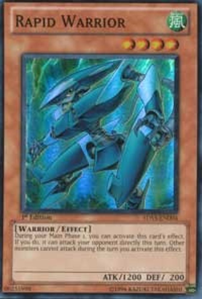Rapid Warrior, 1st-edition, front