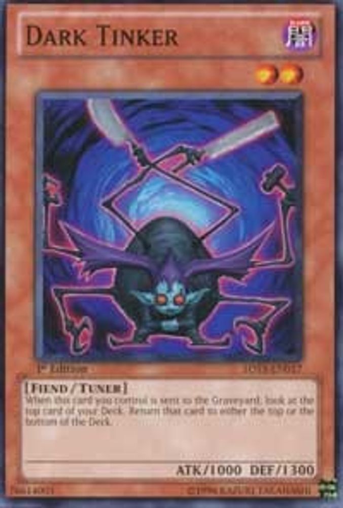 Dark Tinker, 1st-edition, front