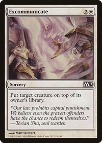 Excommunicate, Magic 2011 (M11)