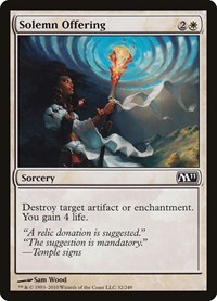 Solemn Offering, Magic 2011 (M11)