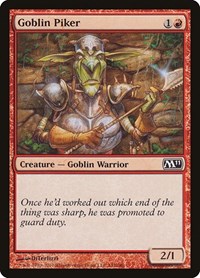 Goblin Piker, Magic 2011 (M11)