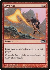 Lava Axe, Magic 2011 (M11)