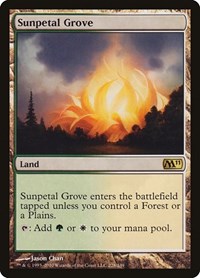 Sunpetal Grove, Magic 2011 (M11)