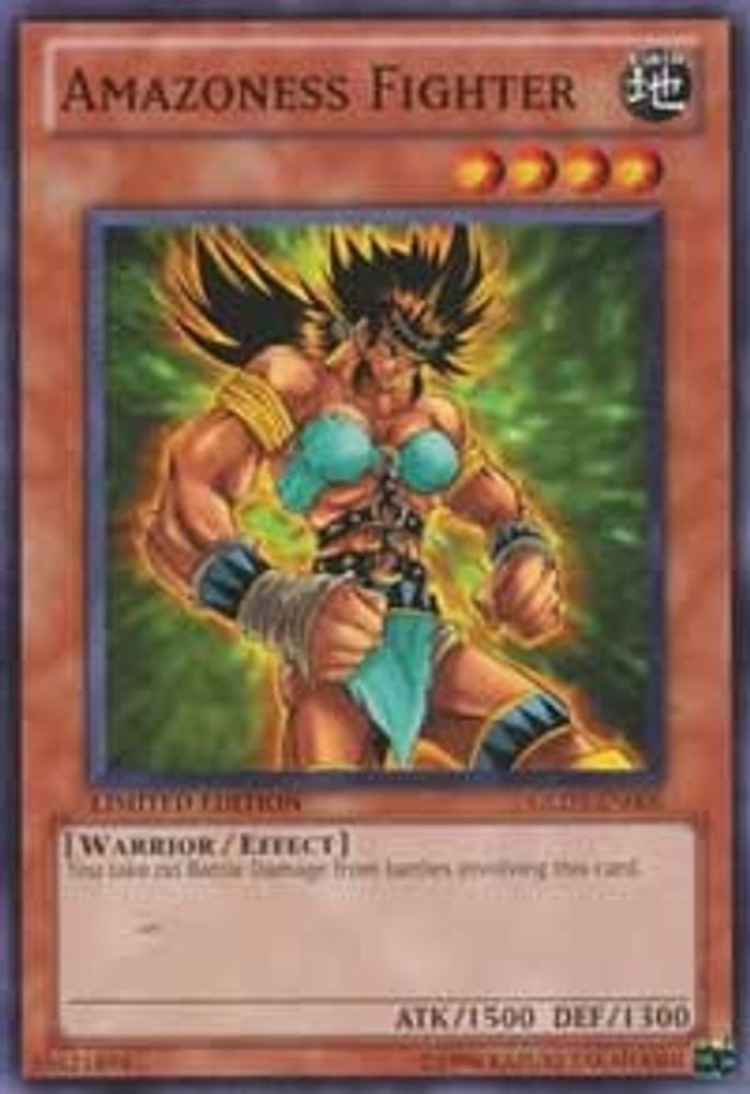 Amazoness Fighter, Limited, front