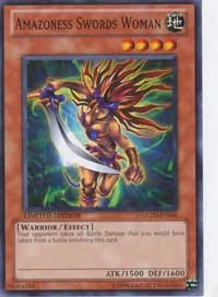 Amazoness Swords Woman, Limited, front
