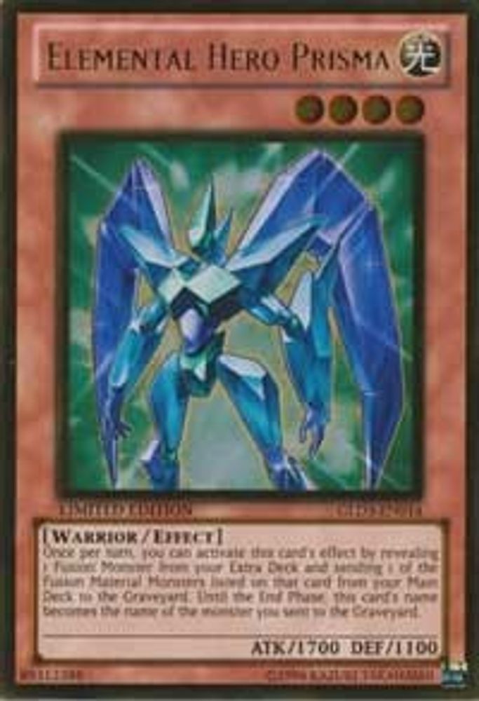 Elemental Hero Prisma, Limited, front