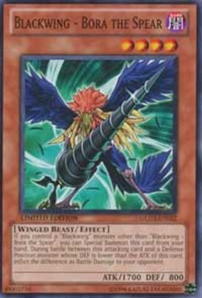 Blackwing - Bora the Spear, Limited, front
