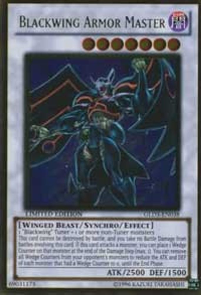 Blackwing Armor Master, Limited, front