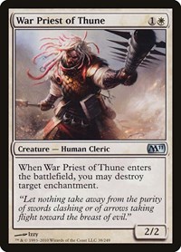 War Priest of Thune, Magic 2011 (M11)