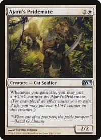 Ajani's Pridemate, Magic 2011 (M11)