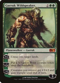 Garruk Wildspeaker, Magic 2011 (M11)