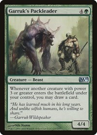 Garruk's Packleader, Magic 2011 (M11)