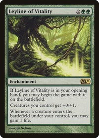 Leyline of Vitality, Magic 2011 (M11)