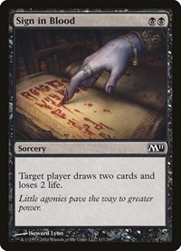 Sign in Blood, Magic 2011 (M11)