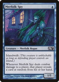 Merfolk Spy, Magic 2011 (M11)