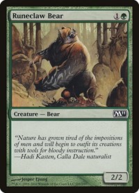 Runeclaw Bear, Magic 2011 (M11)