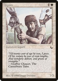 Squire, The Dark