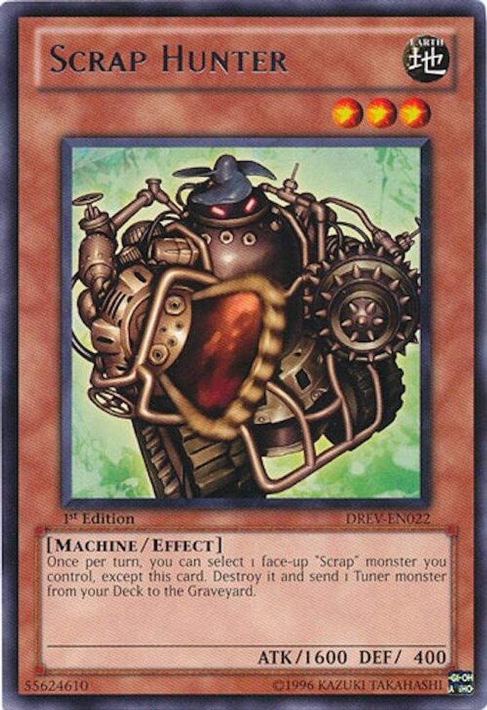 Scrap Hunter, 1st-edition, front