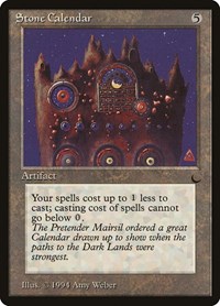 Stone Calendar, The Dark