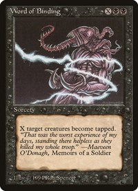 Word of Binding, The Dark