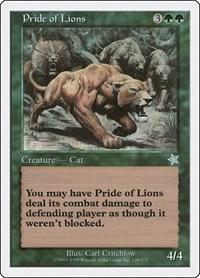 Pride of Lions, Starter 1999