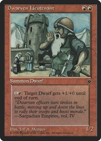Dwarven Lieutenant, Fallen Empires