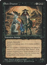Ebon Praetor, Fallen Empires