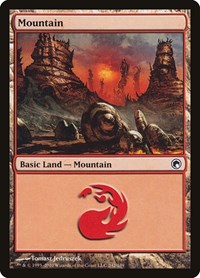 Mountain (242), Scars of Mirrodin