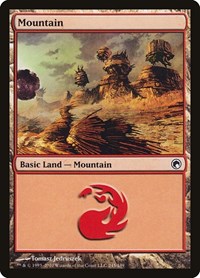 Mountain (245), Scars of Mirrodin