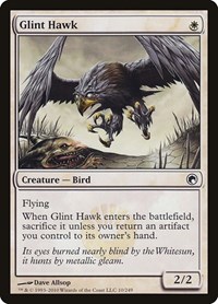 Glint Hawk, Scars of Mirrodin