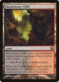 Blackcleave Cliffs, Scars of Mirrodin
