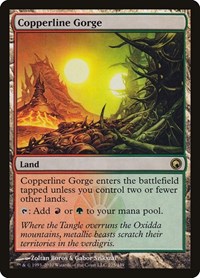 Copperline Gorge, Scars of Mirrodin