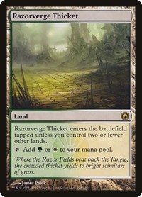 Razorverge Thicket, Scars of Mirrodin