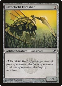 Razorfield Thresher, Scars of Mirrodin