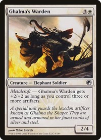 Ghalma's Warden, Scars of Mirrodin