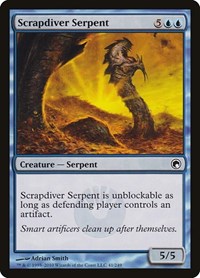 Scrapdiver Serpent, Scars of Mirrodin