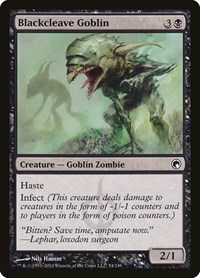 Blackcleave Goblin, Scars of Mirrodin